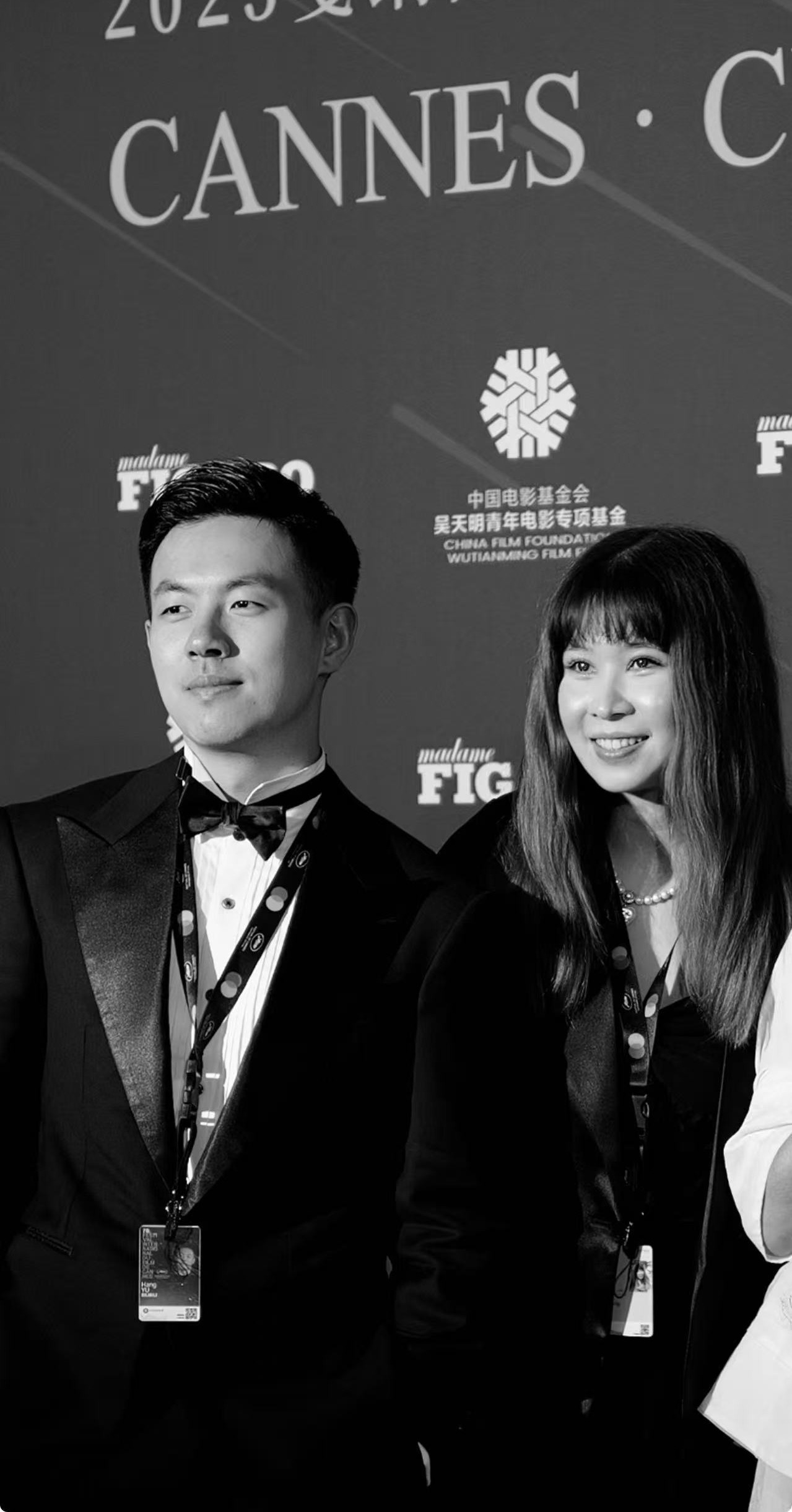 Hang Yu and Katherine Liu at Cannes 2025